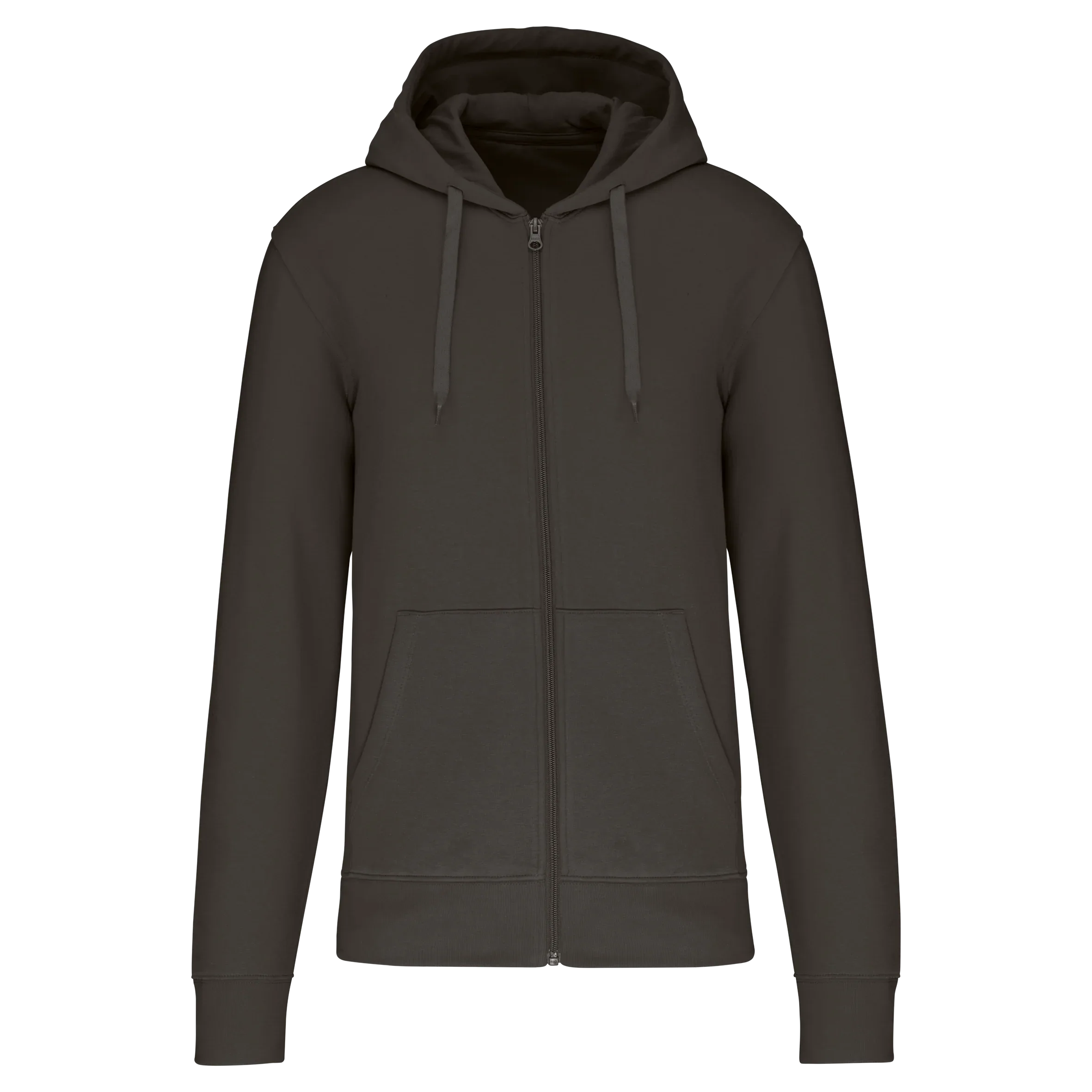 K4030 - Sweat-shirt écoresponsable zippé à capuche homme - Occifloc