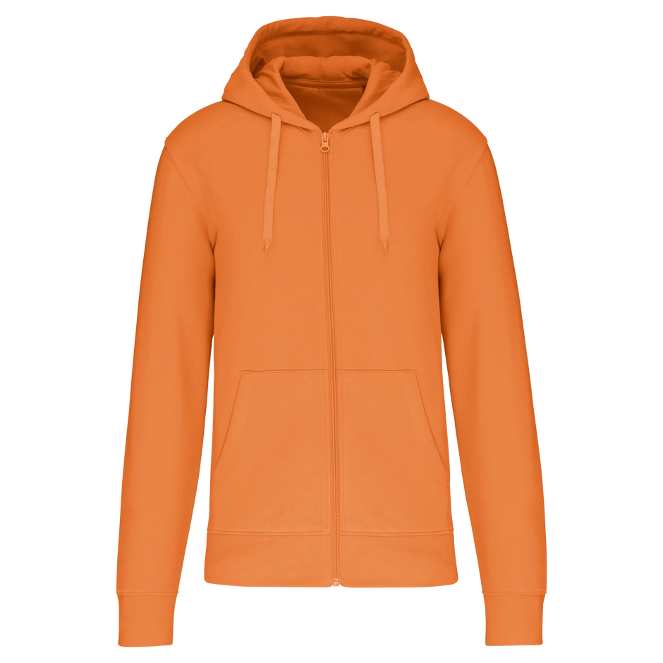 K4030 - Sweat-shirt écoresponsable zippé à capuche homme - Occifloc