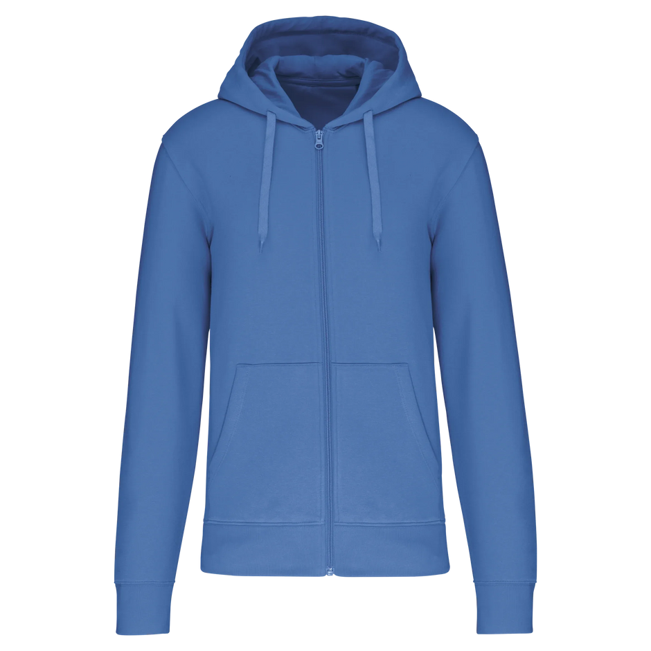 K4030 - Sweat-shirt écoresponsable zippé à capuche homme - Occifloc