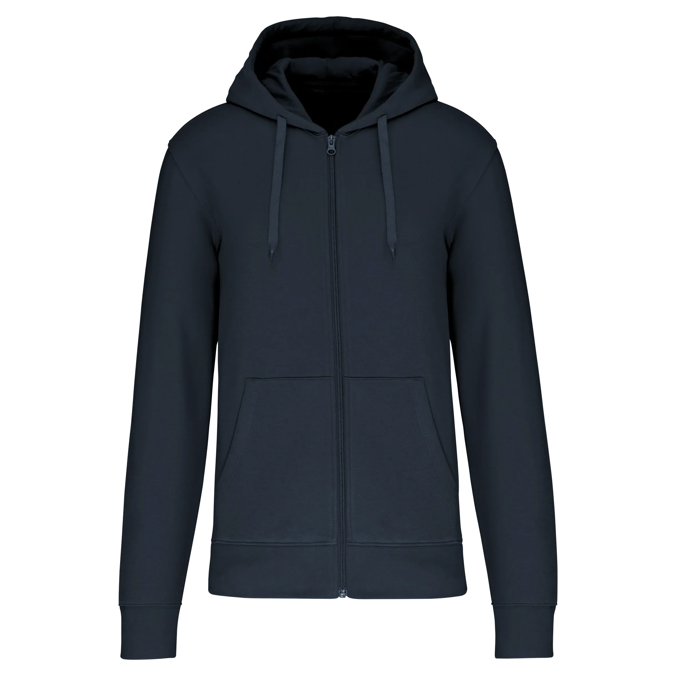 K4030 - Sweat-shirt écoresponsable zippé à capuche homme - Occifloc