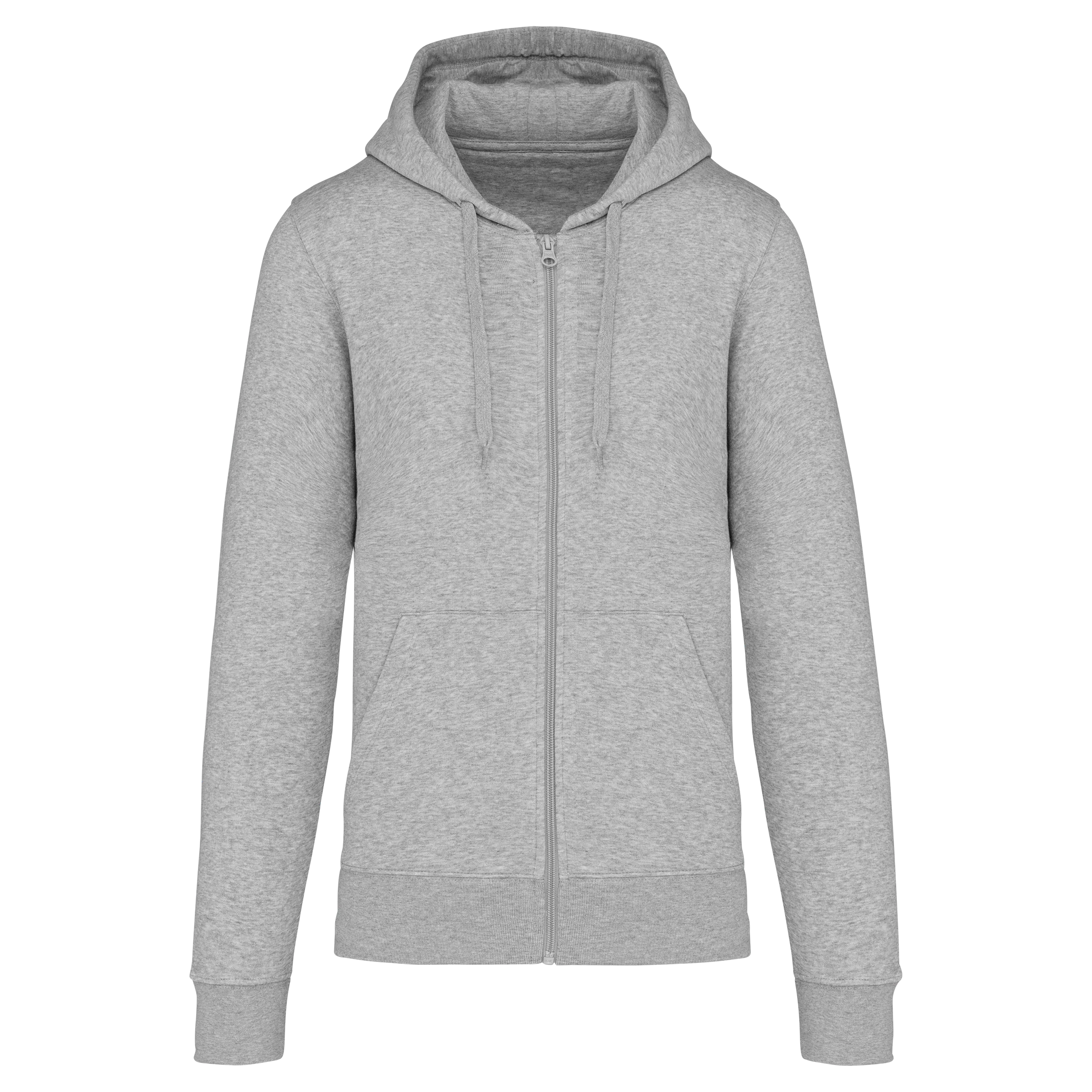 K4030 - Sweat-shirt écoresponsable zippé à capuche homme - Occifloc