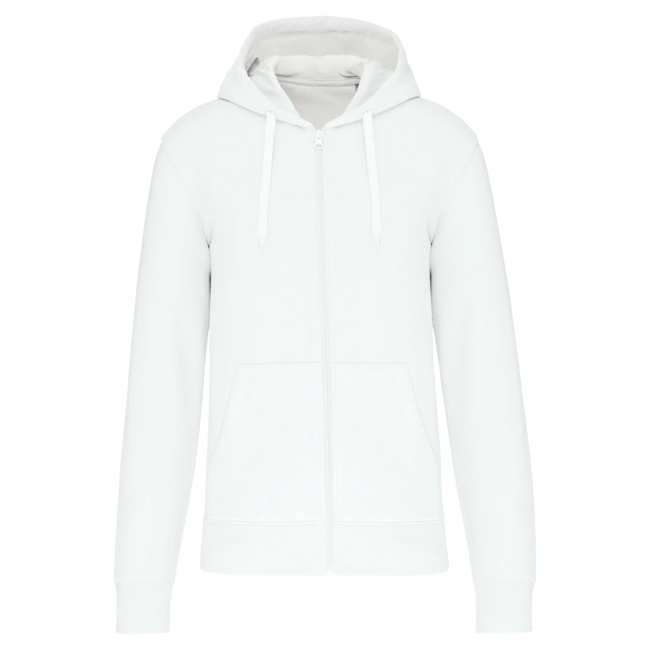 K4030 - Sweat-shirt écoresponsable zippé à capuche homme - Occifloc