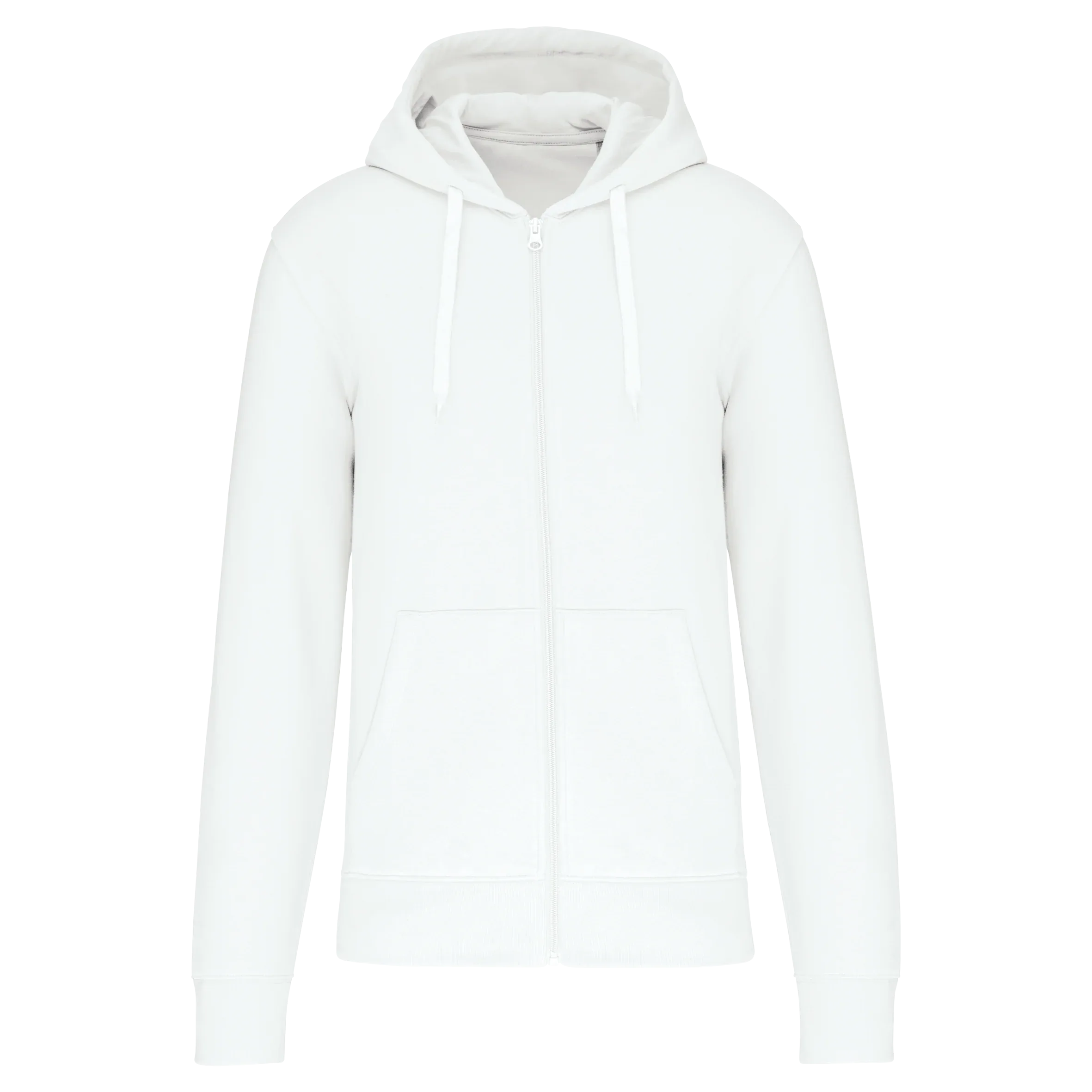 K4030 - Sweat-shirt écoresponsable zippé à capuche homme - Occifloc