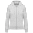 K4031 - Sweat-shirt écoresponsable zippé à capuche femme - Occifloc