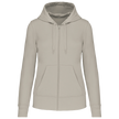 K4031 - Sweat-shirt écoresponsable zippé à capuche femme - Occifloc