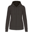 K4031 - Sweat-shirt écoresponsable zippé à capuche femme - Occifloc