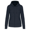 K4031 - Sweat-shirt écoresponsable zippé à capuche femme - Occifloc