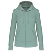 K4031 - Sweat-shirt écoresponsable zippé à capuche femme - Occifloc