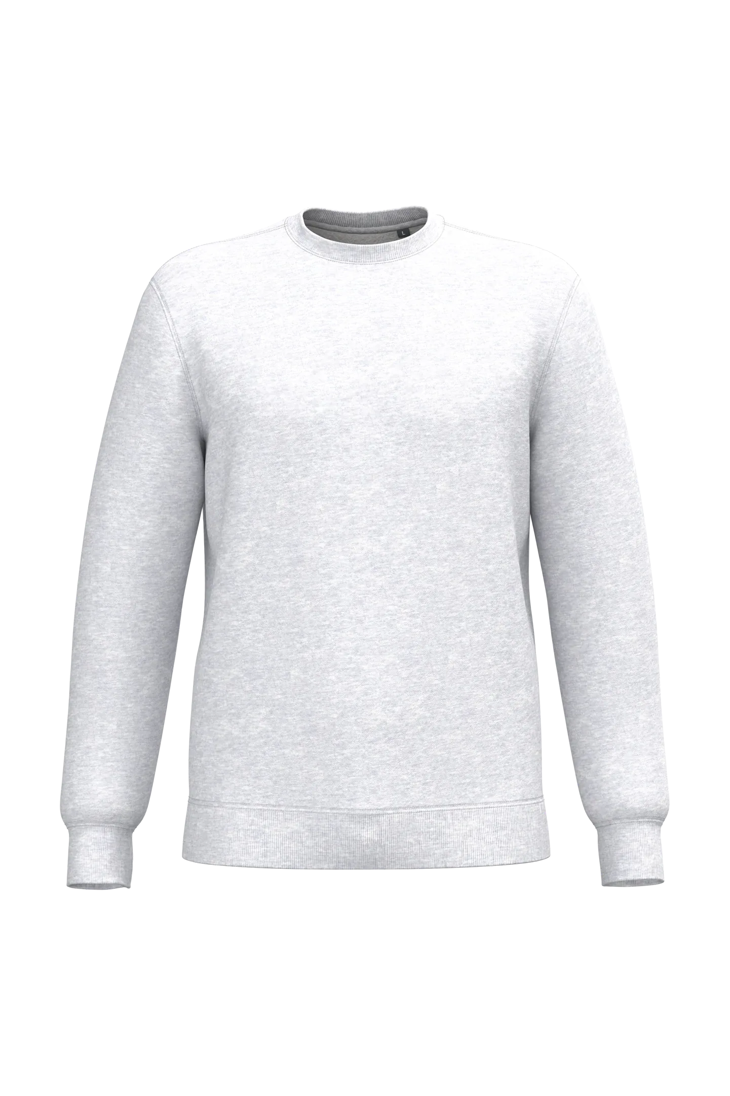K4040 - Sweat-shirt recyclé col rond unisexe - Occifloc