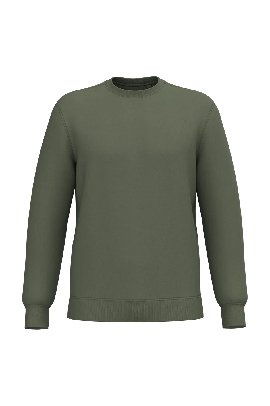 K4040 - Sweat-shirt recyclé col rond unisexe - Occifloc