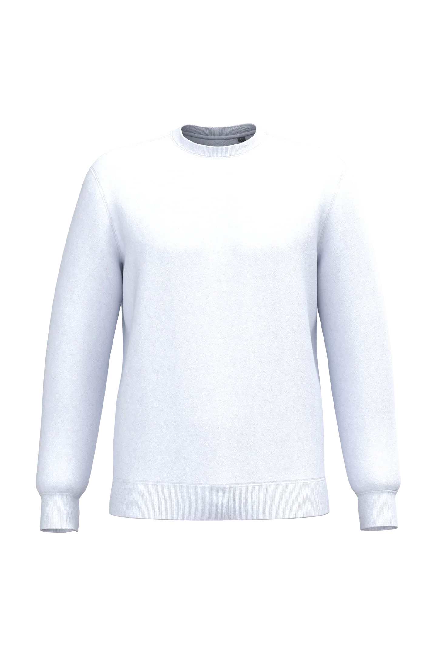 K4040 - Sweat-shirt recyclé col rond unisexe - Occifloc