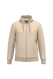 K4042 - Sweat-shirt recyclé zippé à capuche unisexe - Occifloc