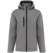 K422 - Veste Softshell 3 couches à capuche avec manches amovibles unisexe - Occifloc
