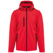 K422 - Veste Softshell 3 couches à capuche avec manches amovibles unisexe - Occifloc