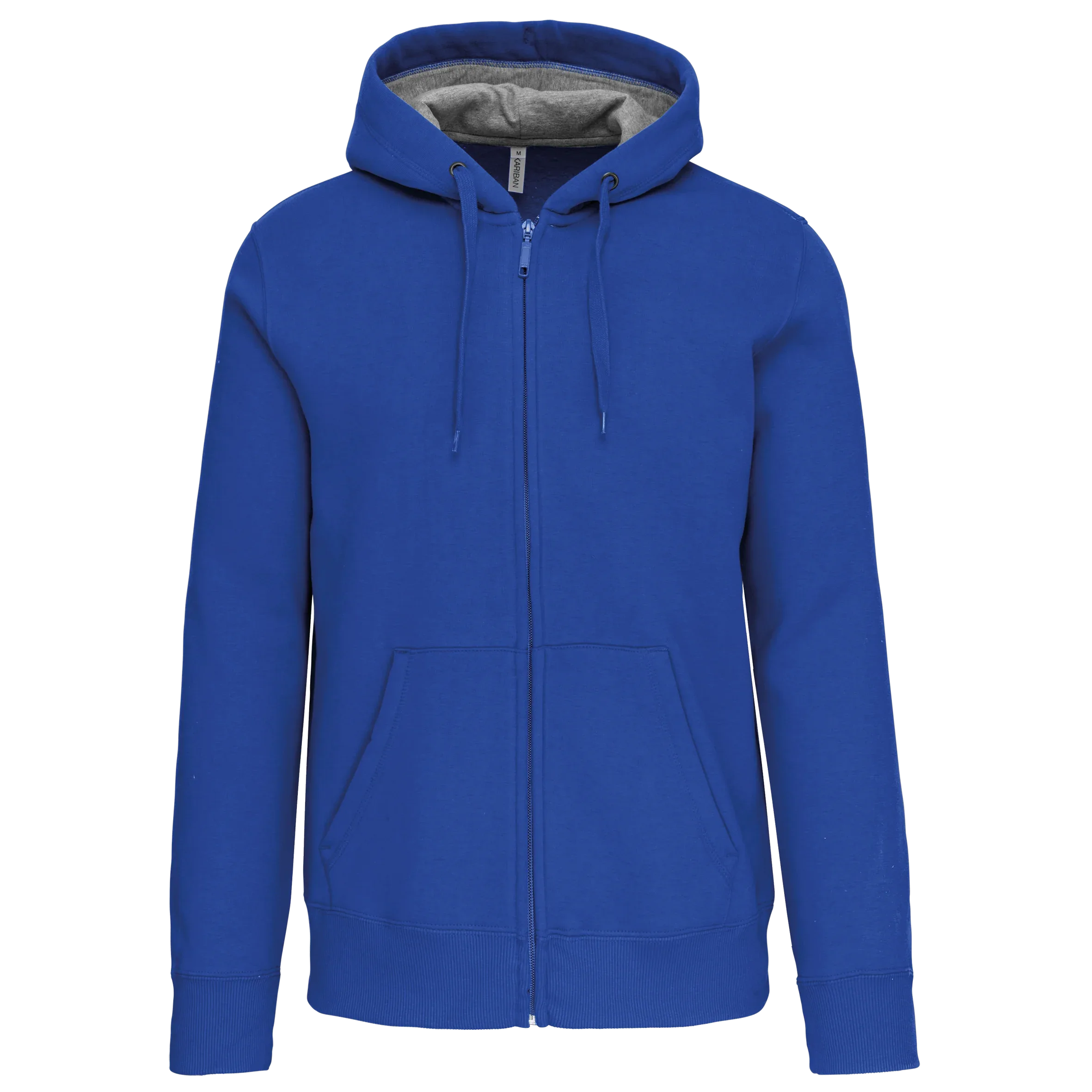 K444 - Sweat-shirt zippé capuche unisexe - Occifloc