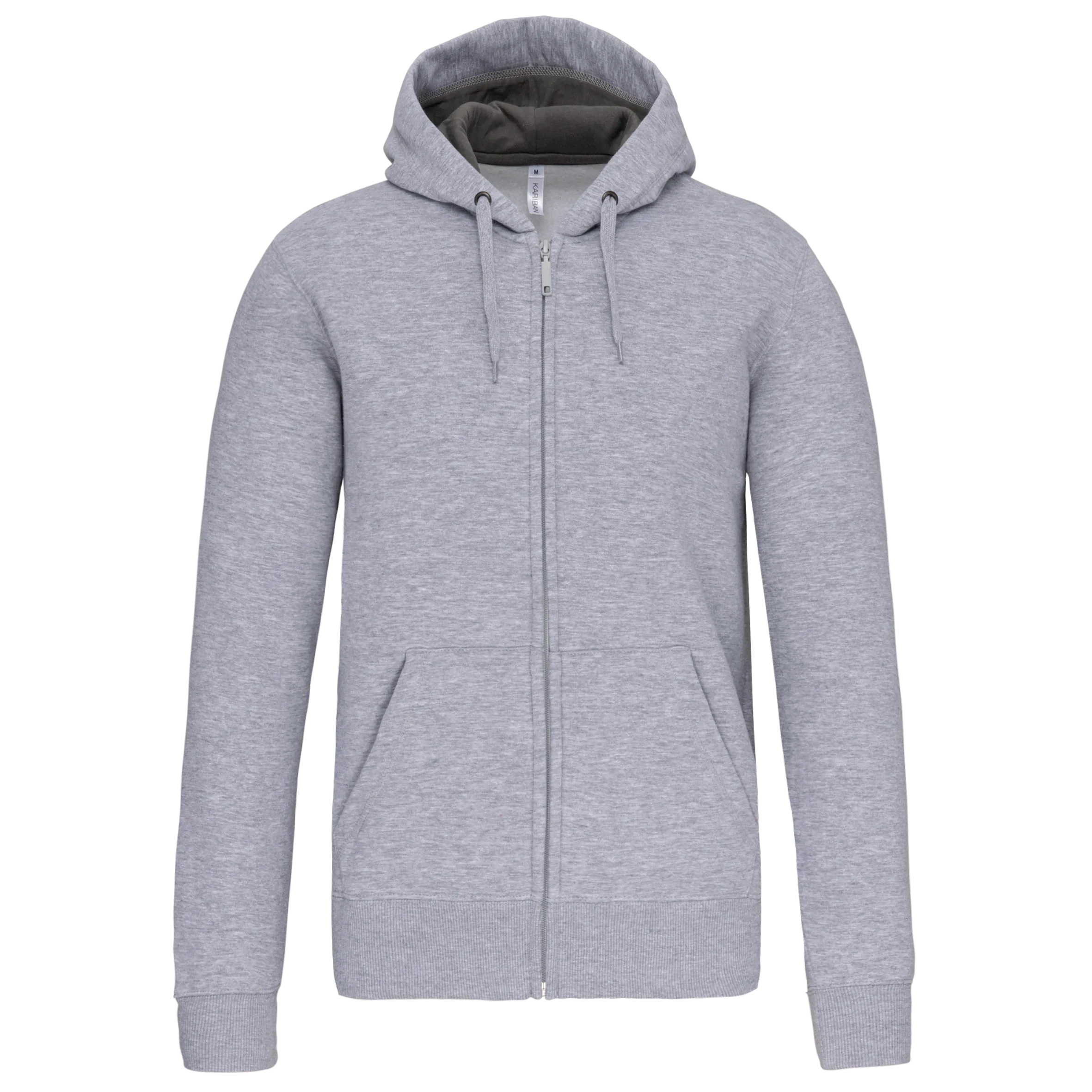 K444 - Sweat-shirt zippé capuche unisexe - Occifloc