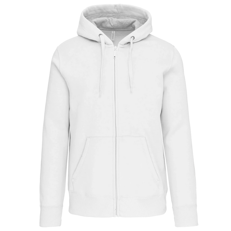 K444 - Sweat-shirt zippé capuche unisexe - Occifloc