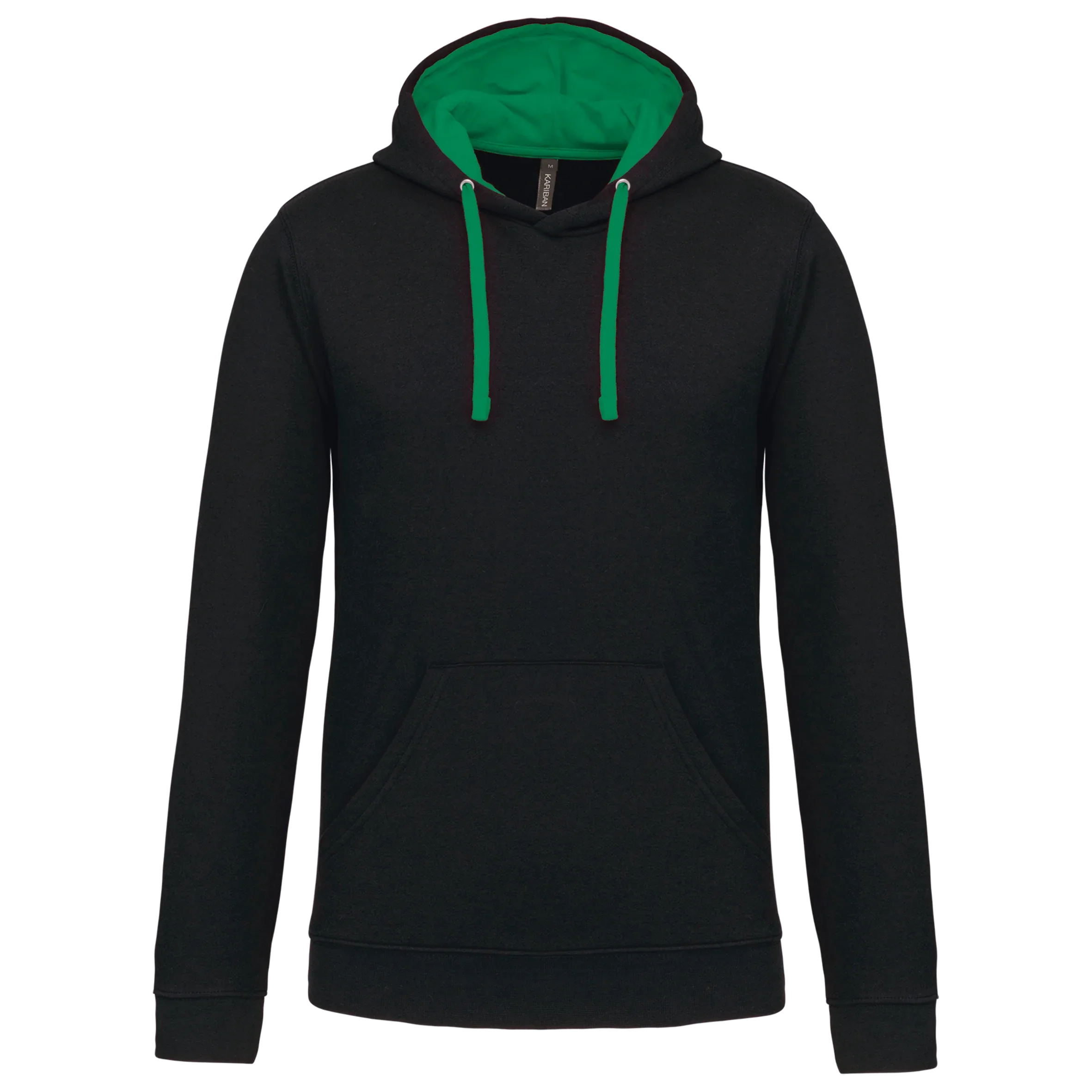K446 - Sweat-shirt capuche contrastée homme - Occifloc