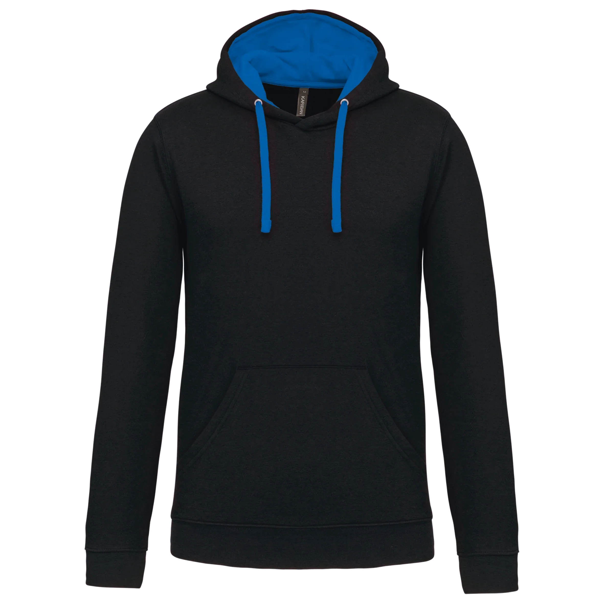 K446 - Sweat-shirt capuche contrastée homme - Occifloc