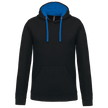 K446 - Sweat-shirt capuche contrastée homme - Occifloc