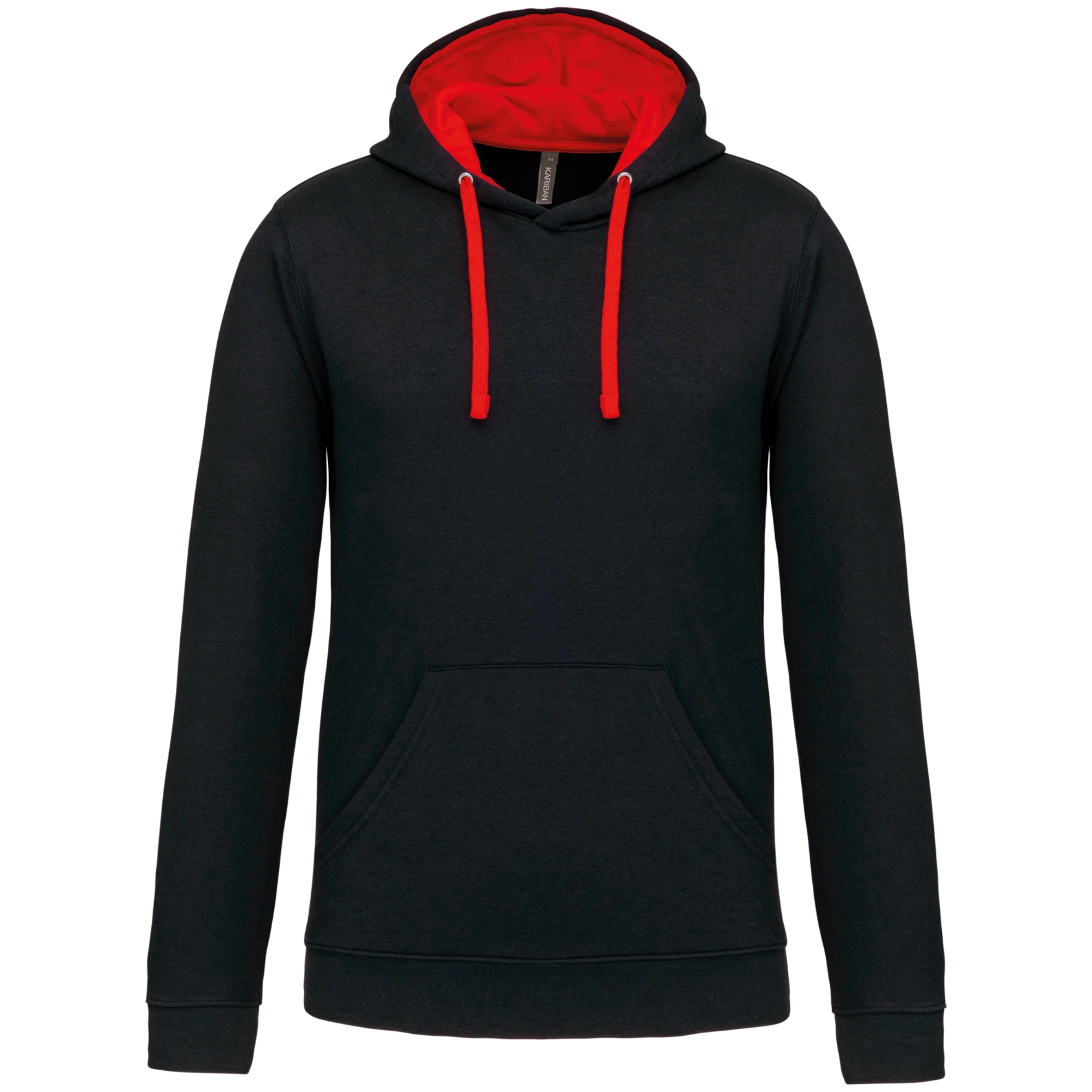 K446 - Sweat-shirt capuche contrastée homme - Occifloc