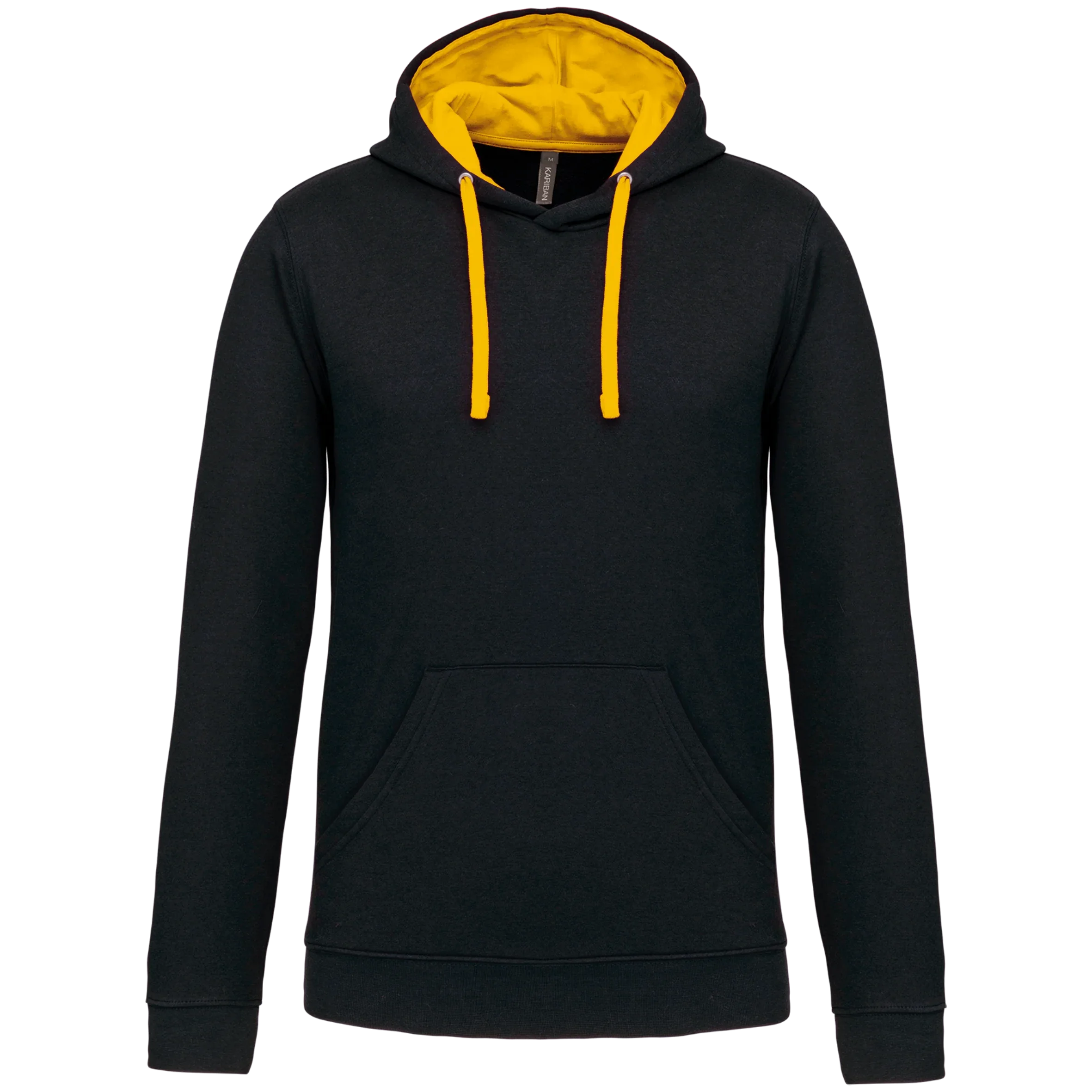 K446 - Sweat-shirt capuche contrastée homme - Occifloc
