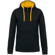 K446 - Sweat-shirt capuche contrastée homme - Occifloc