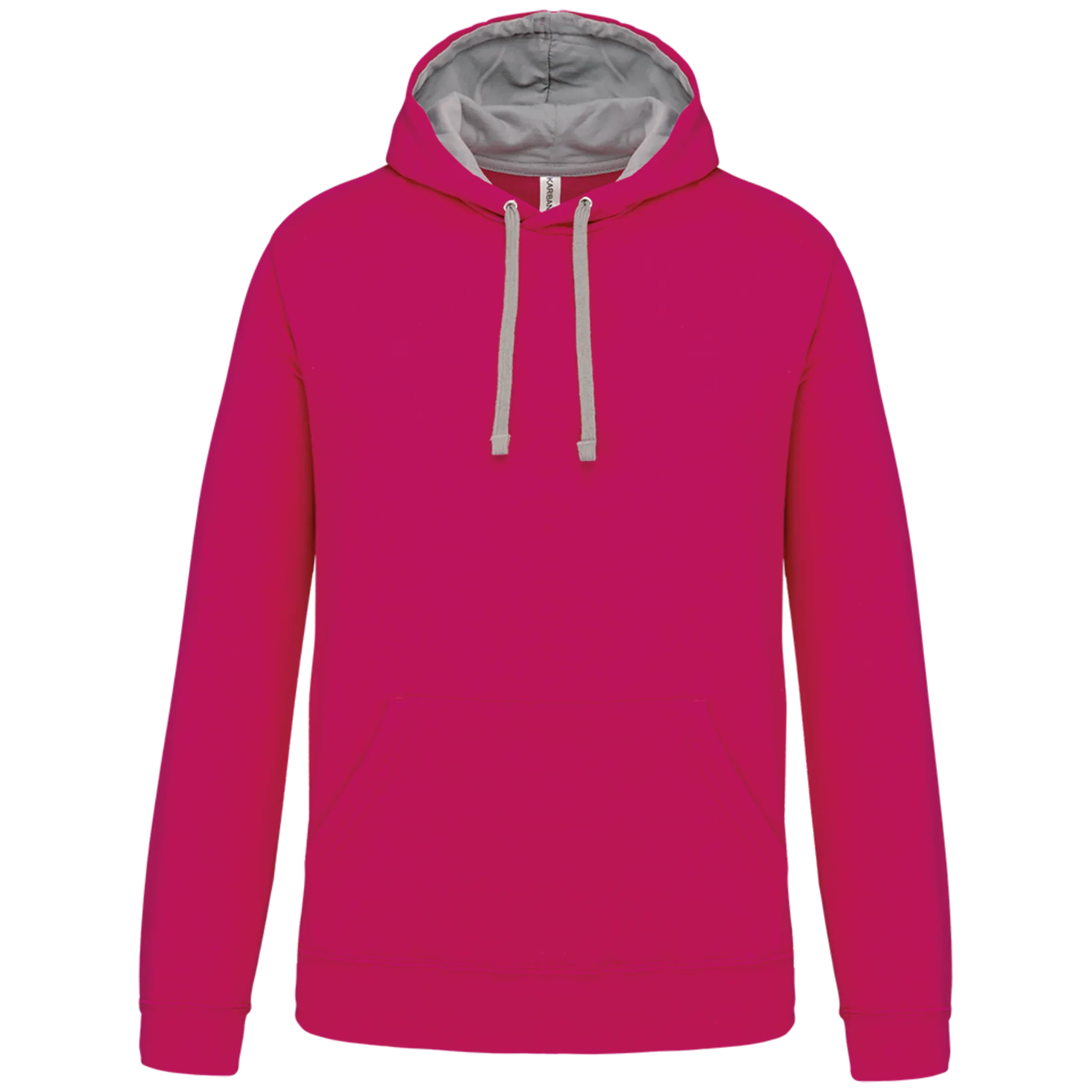 K446 - Sweat-shirt capuche contrastée homme - Occifloc