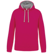 K446 - Sweat-shirt capuche contrastée homme - Occifloc