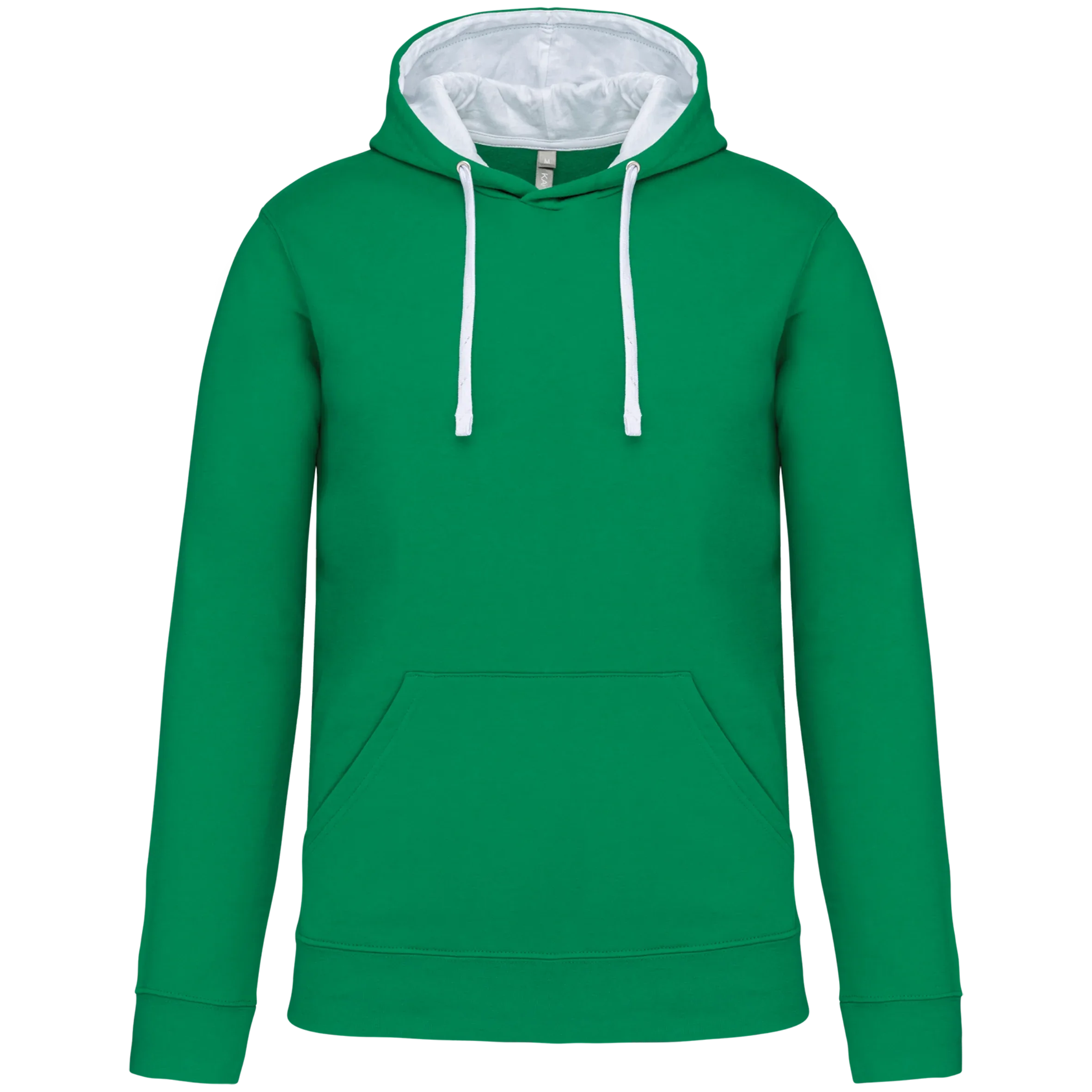 K446 - Sweat-shirt capuche contrastée homme - Occifloc