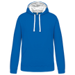 K446 - Sweat-shirt capuche contrastée homme - Occifloc