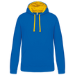 K446 - Sweat-shirt capuche contrastée homme - Occifloc