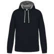 K446 - Sweat-shirt capuche contrastée homme - Occifloc