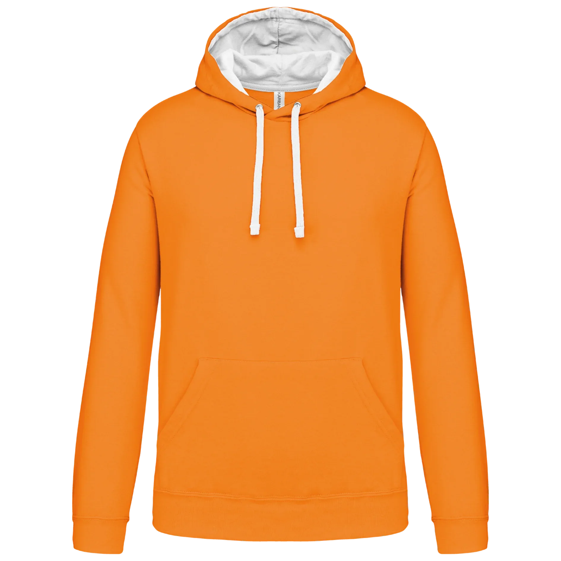 K446 - Sweat-shirt capuche contrastée homme - Occifloc