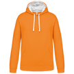 K446 - Sweat-shirt capuche contrastée homme - Occifloc