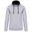 K446 - Sweat-shirt capuche contrastée homme - Occifloc