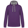 K446 - Sweat-shirt capuche contrastée homme - Occifloc