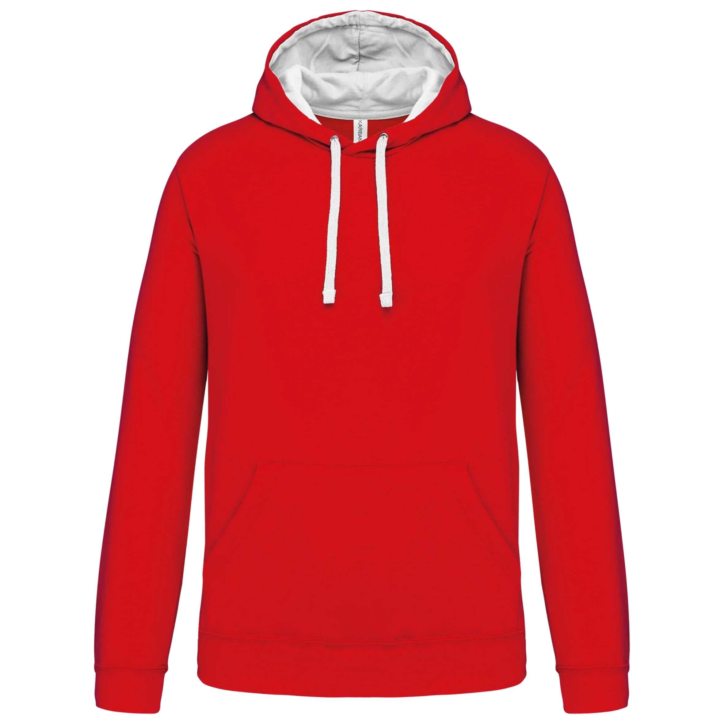 K446 - Sweat-shirt capuche contrastée homme - Occifloc