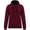 K446 - Sweat-shirt capuche contrastée homme - Occifloc
