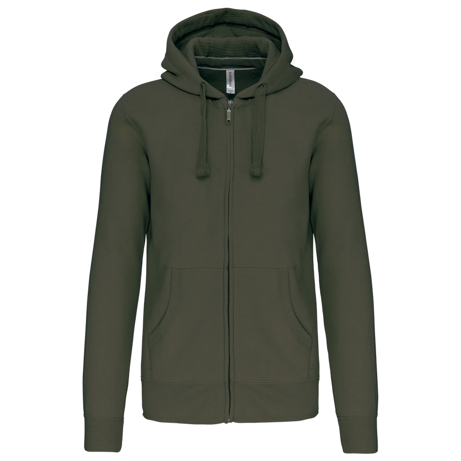 K454 - Sweat-shirt zippé capuche homme - Occifloc
