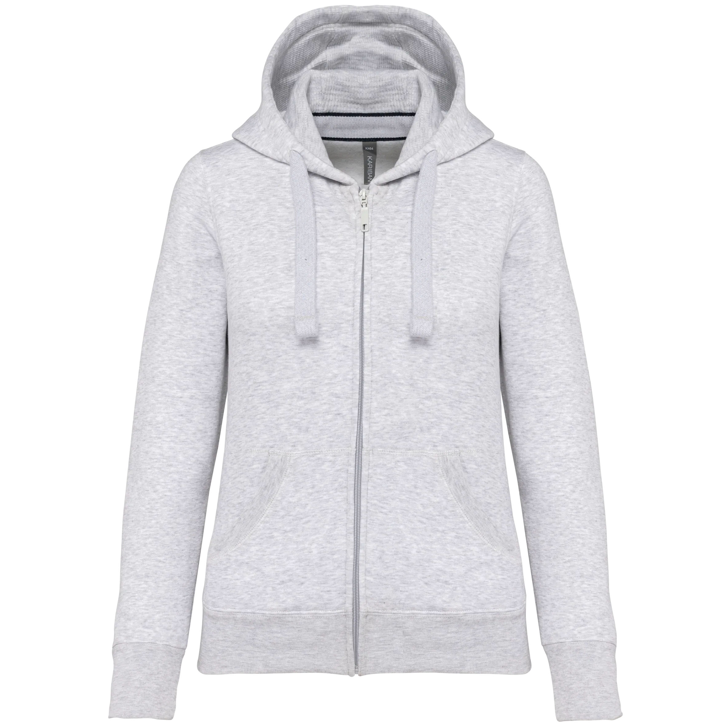 K464 - Sweat-shirt zippé capuche femme - Occifloc