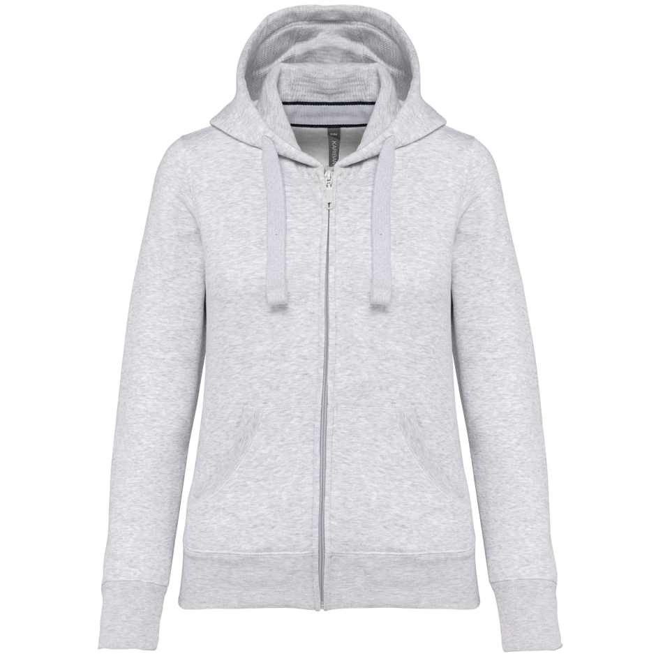 K464 - Sweat-shirt zippé capuche femme - Occifloc