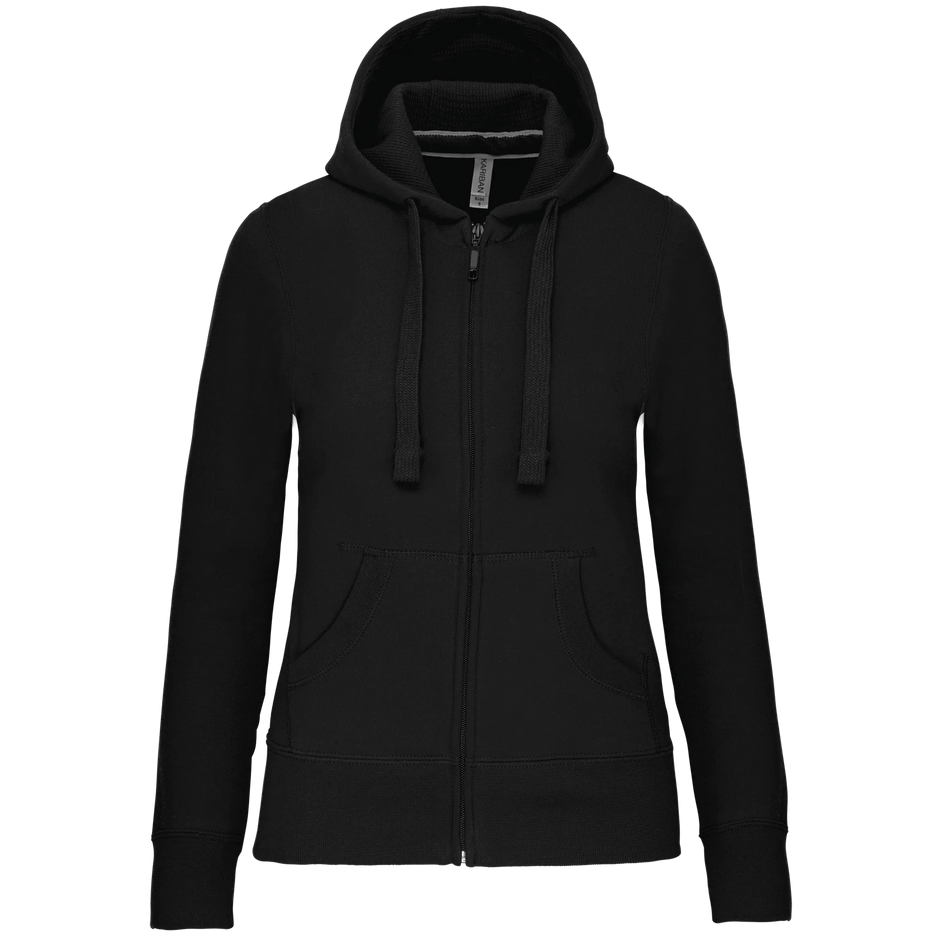 K464 - Sweat-shirt zippé capuche femme - Occifloc