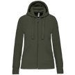 K464 - Sweat-shirt zippé capuche femme - Occifloc