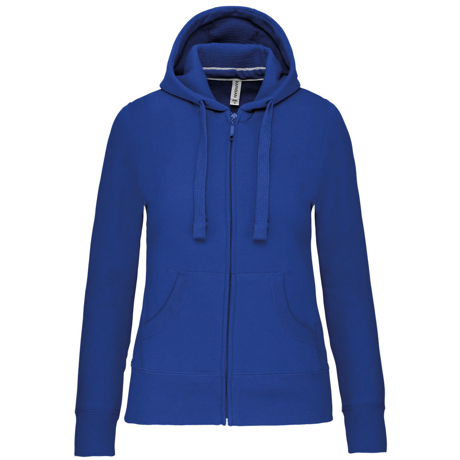 K464 - Sweat-shirt zippé capuche femme - Occifloc
