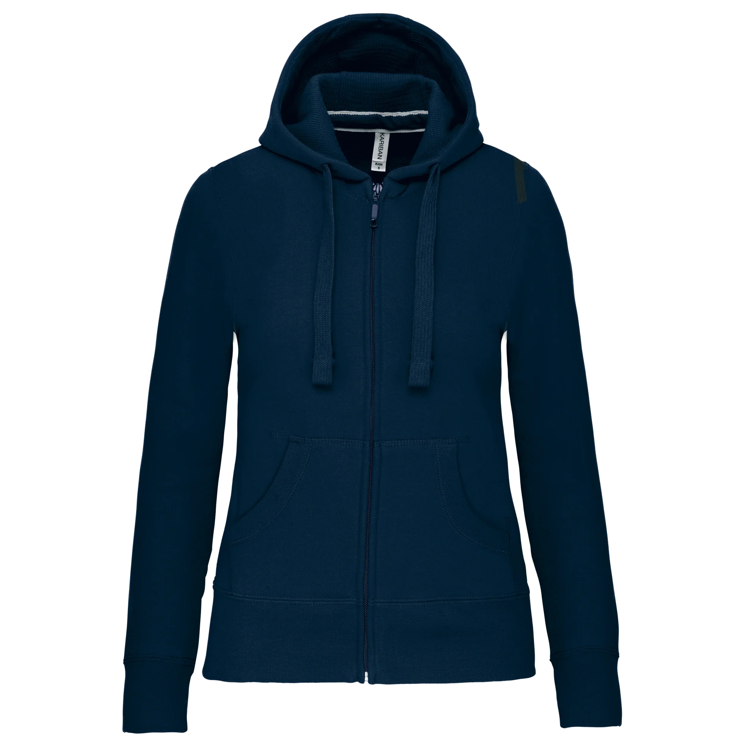 K464 - Sweat-shirt zippé capuche femme - Occifloc