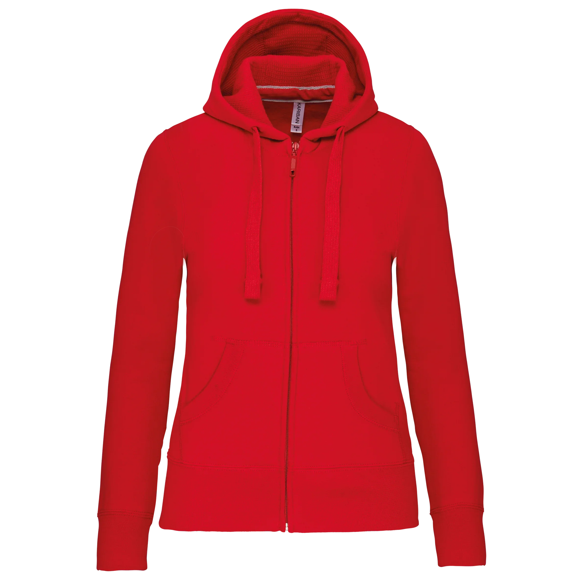 K464 - Sweat-shirt zippé capuche femme - Occifloc