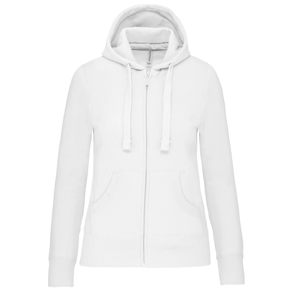 K464 - Sweat-shirt zippé capuche femme - Occifloc