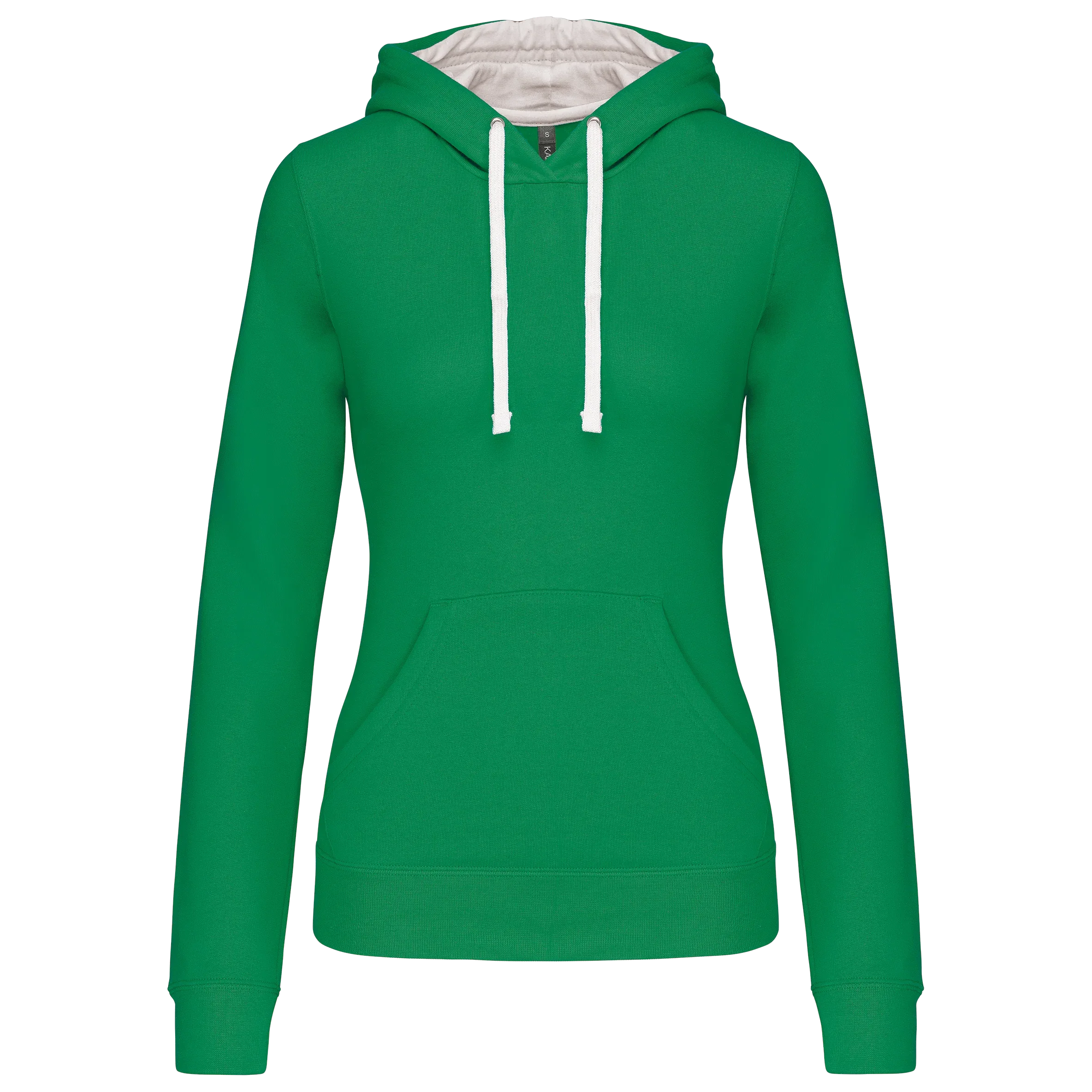 K465 - Sweat-shirt capuche contrastée femme - Occifloc