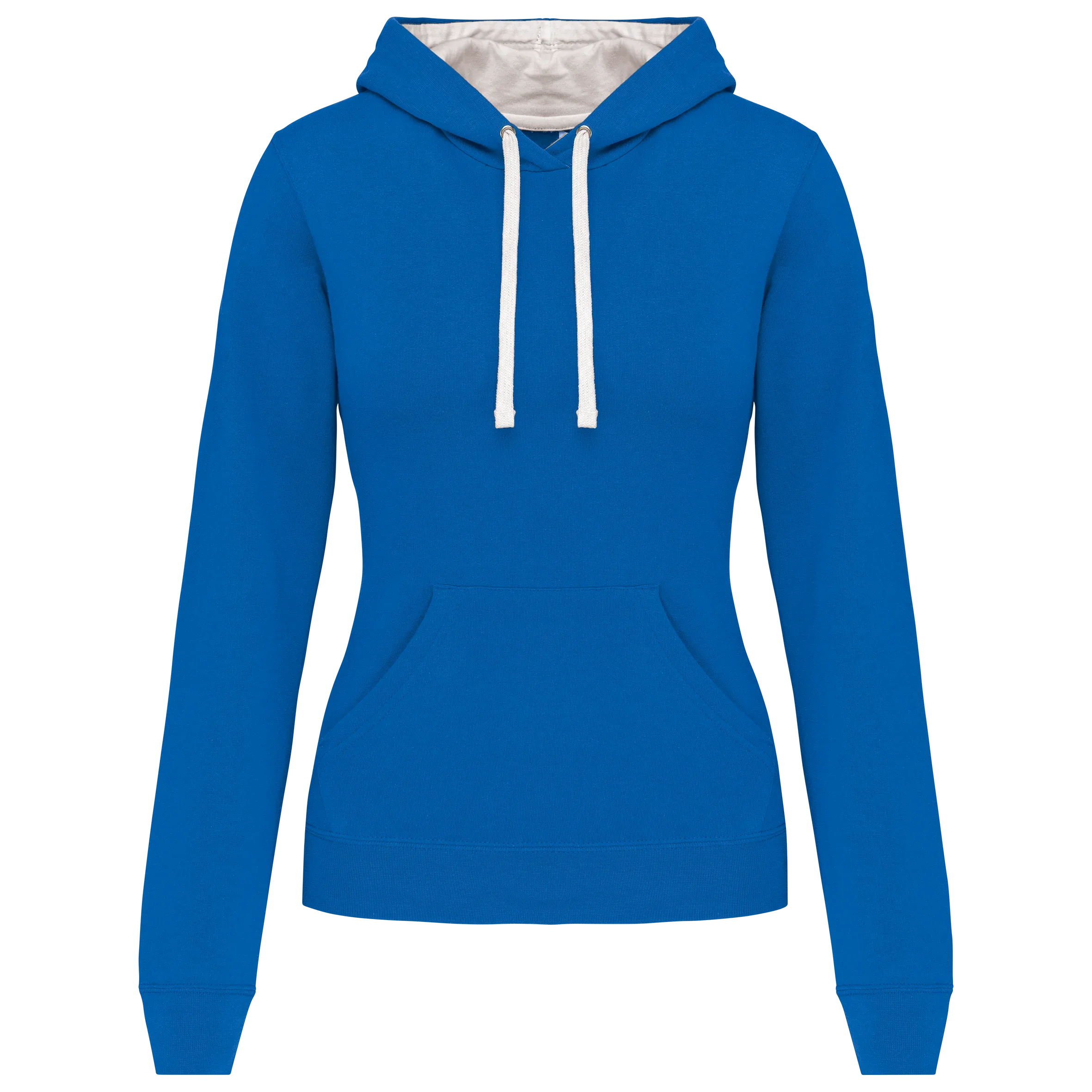 K465 - Sweat-shirt capuche contrastée femme - Occifloc